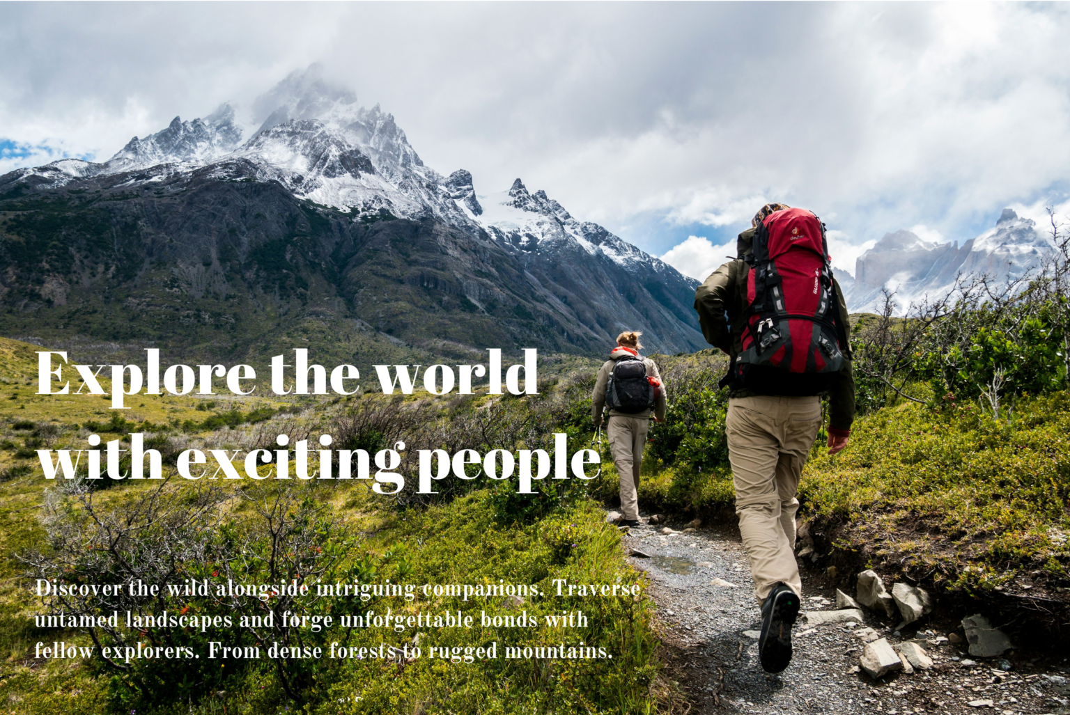 Explore the world with exciting people 3